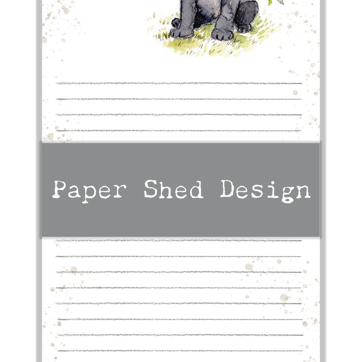 Magnetic Notepad - To do list - Black Lab - NOTE010