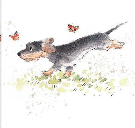 Notecard pack - 5 small quality cards with brown recycled envelopes (125 x 125mm)