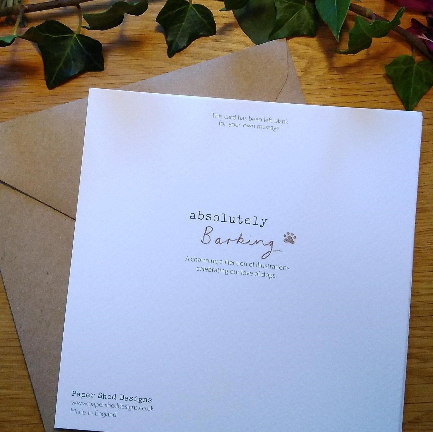 Daughter Birthday - Quality Greeting Card - Charming illustration - 'Absolutely barking' range - Cockapoo/Labradoodle - Made in UK -  ABE017