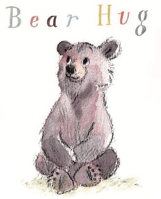 Quality Fridge Magnet - Bear Hug -  Bear Hare mouse design - MDF-  Made in the UK - FM021