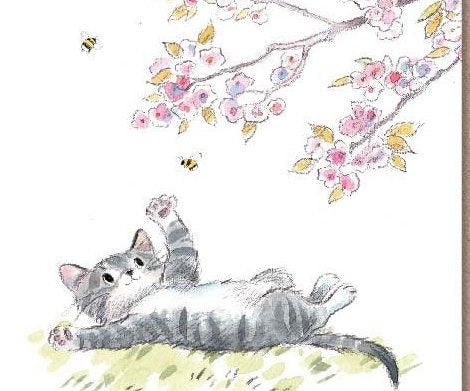 Notecard pack - 5 small quality cards with brown recycled envelopes (125 x 125mm)