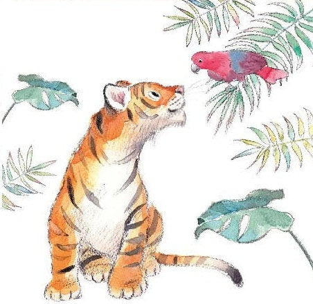 Notecard pack - 5 small quality cards with brown recycled envelopes (125 x 125mm)