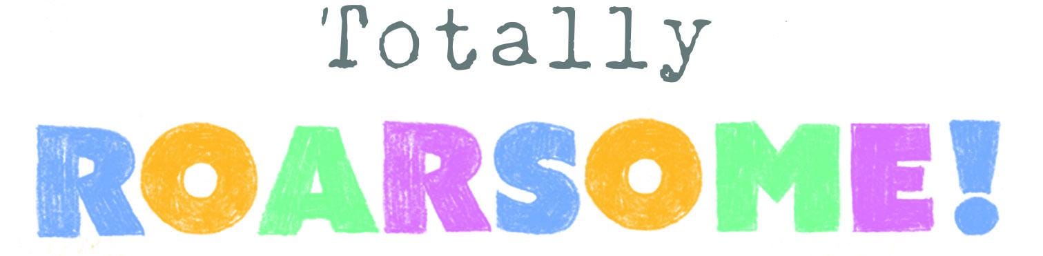 Dinosaur Birthday Card - 'Totally Roarsome' range - Cute Dinosaur illustration - Triceratops- TR010