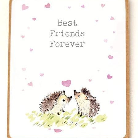 Quality Fridge Magnet - Best Friends - Hedgehog design - MDF-  Made in the UK - FM03