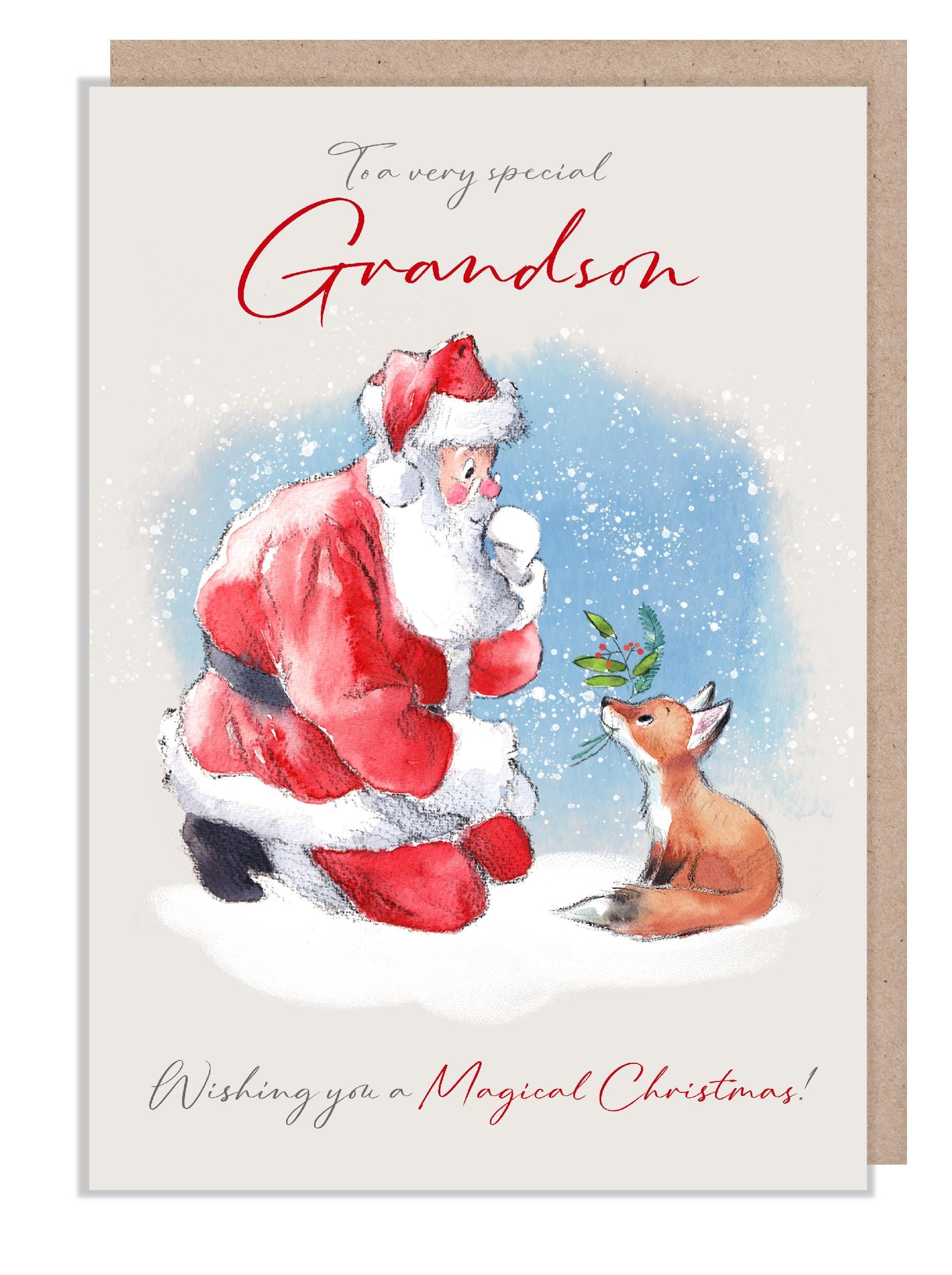 Extra Large Card (A4) - Grandon Christmas Card - - 210 x 297 mm  - XL014