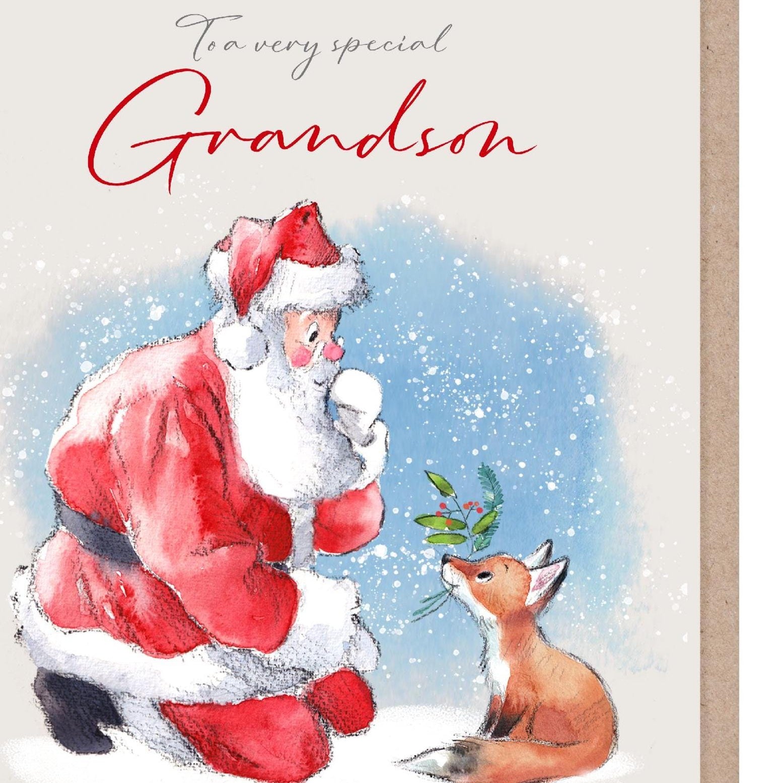 Extra Large Card (A4) - Grandon Christmas Card - - 210 x 297 mm  - XL014