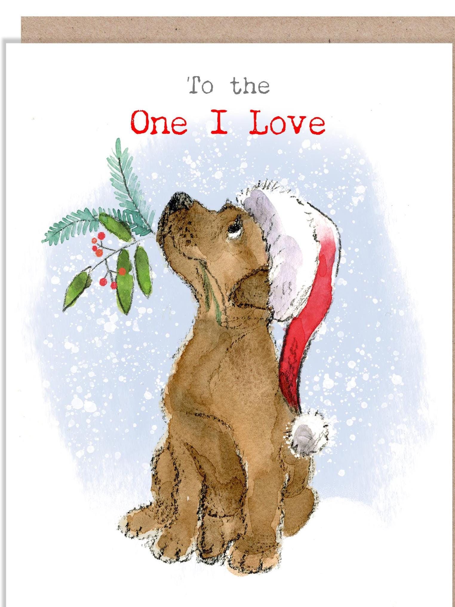 Extra Large Card (A4)  To the One I love - XL012