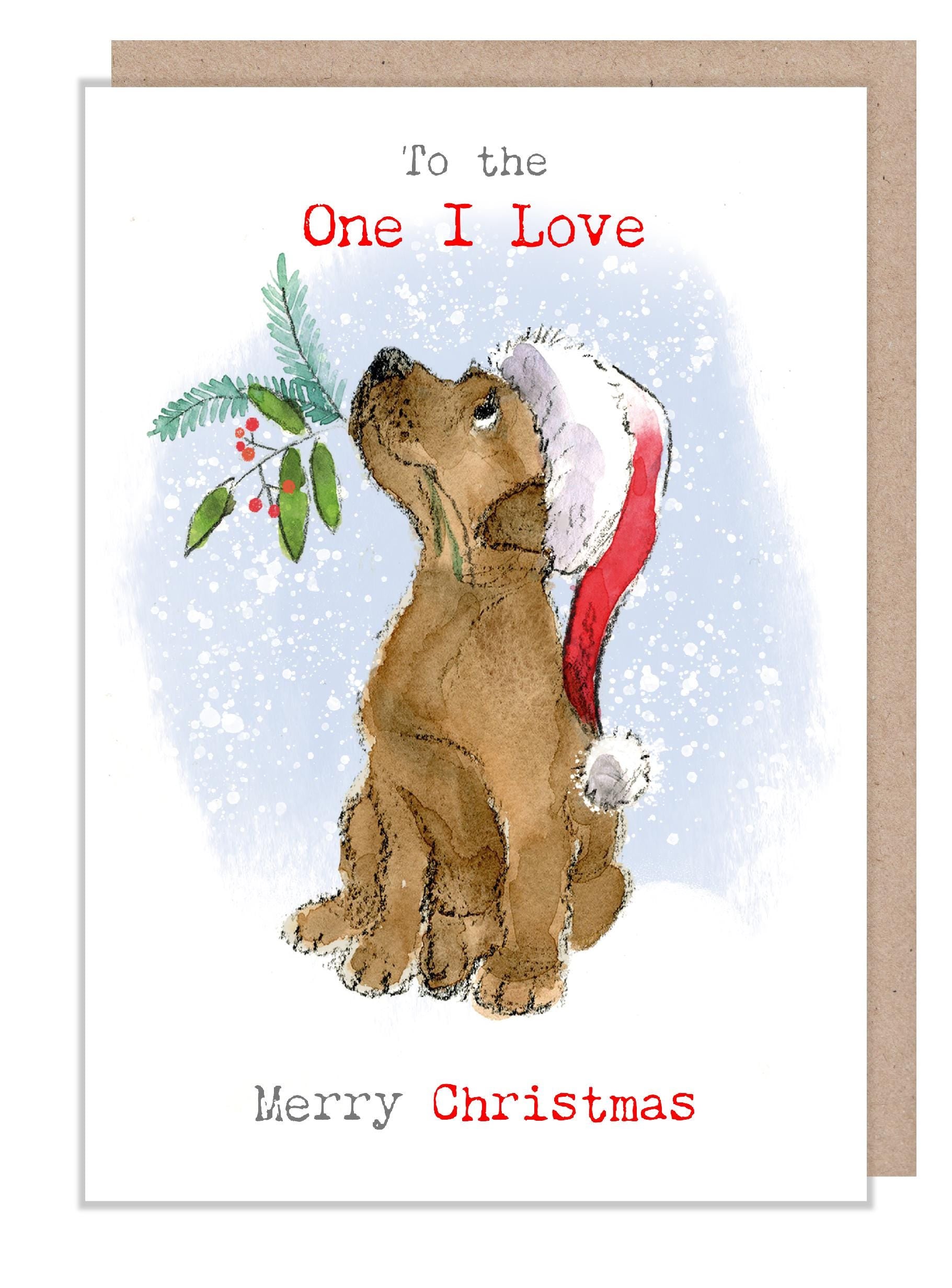 Extra Large Card (A4)  To the One I love - XL012